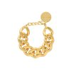 Vanessa Baroni Armband Flat Chain, Gold Vintage, Vergoldet | Armb Nder