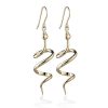 Jeberg Jewellery Ohrringe Snake, Vergoldet | Ohrringe