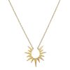 Satya Jewelry Kette Incandescent Glow Gold Starburst, Vergoldet | Ketten