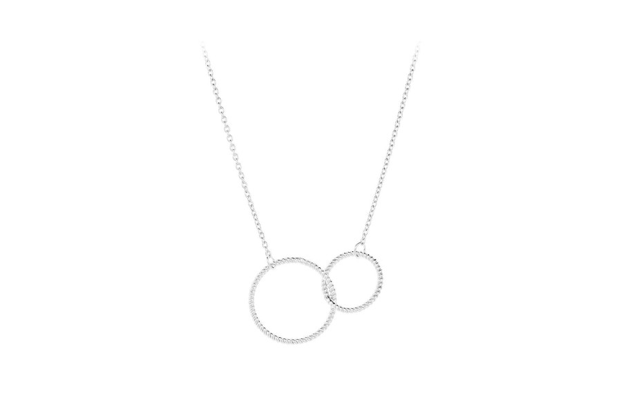 Pernille Corydon Kette Double Twisted, Silber | Ketten