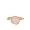 Pernille Corydon Ring Aura Rose, Vergoldet | Ringe