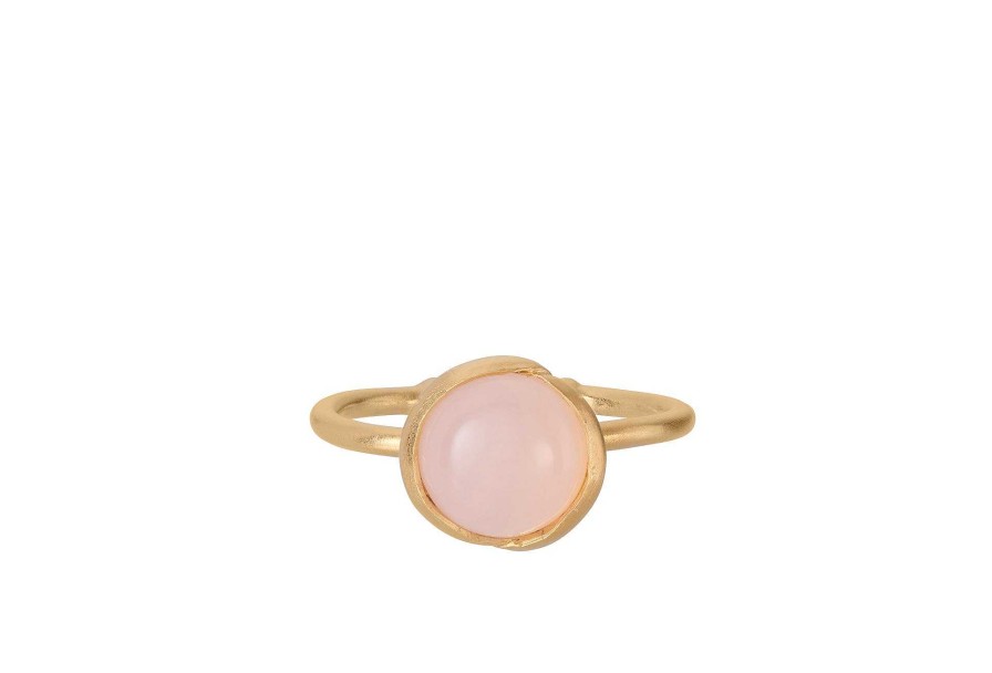 Pernille Corydon Ring Aura Rose, Vergoldet | Ringe