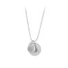 Pernille Corydon Kette Coin And Drop, Silber | Ketten