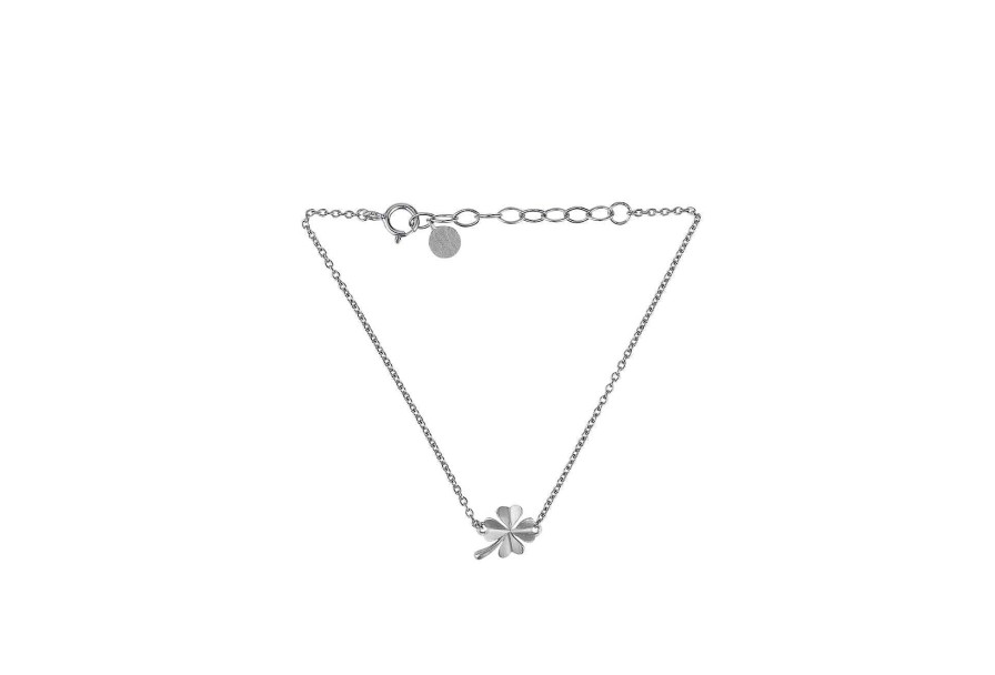 Pernille Corydon Armband Clover, Silber | Armb Nder