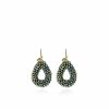 LOTT.gioielli Ohrringe Berry Drop, Metallic Green, S, Vergoldet | Ohrringe