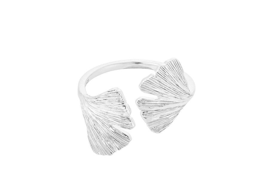 Pernille Corydon Ring Biloba, Silber | Ringe