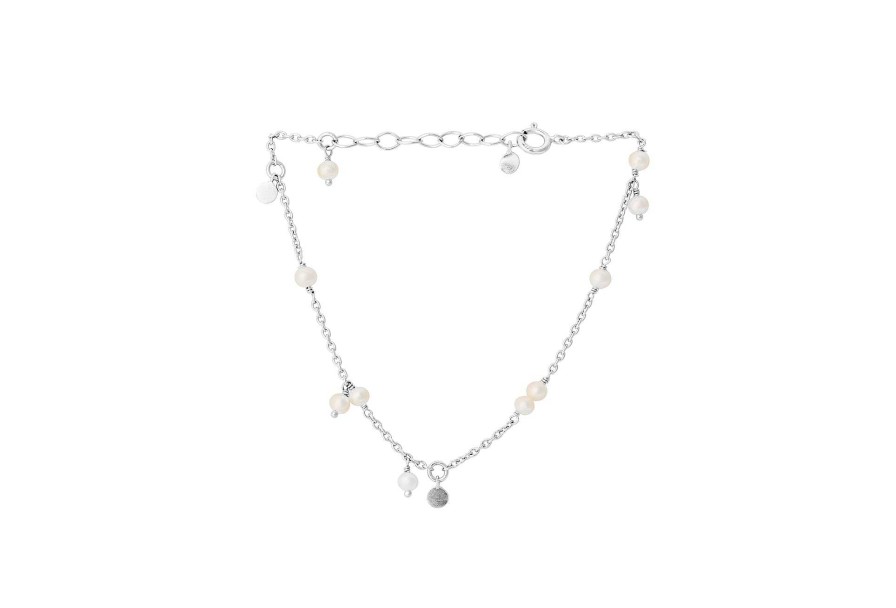 Pernille Corydon Armband Ocean Pearl, Silber | Armb Nder