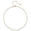 Satya Jewelry Kette Scatter Light Pearl Choker, Vergoldet | Ketten