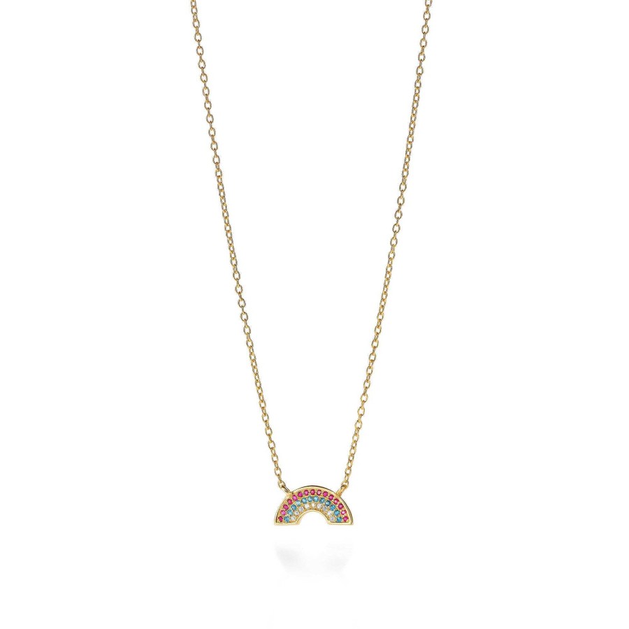 yours. Jewelry Kette Chasing Rainbow, Prism Break, Vergoldet | Ketten