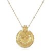 Satya Jewelry Kette Gold Mandala, Vergoldet | Ketten