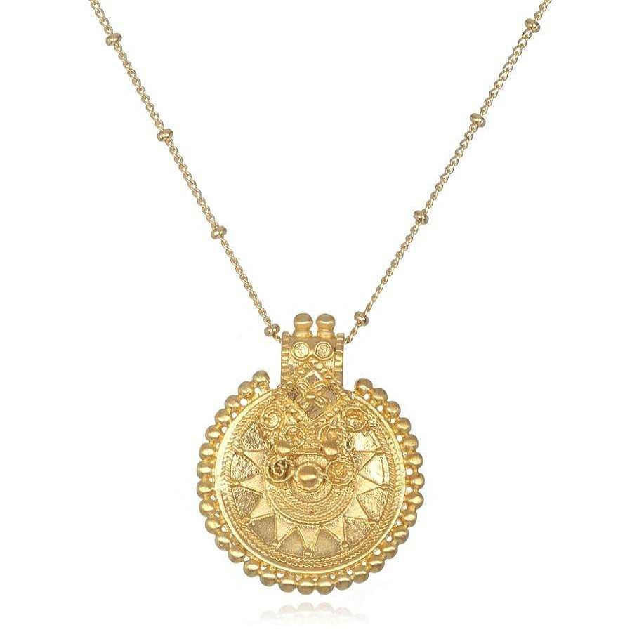 Satya Jewelry Kette Gold Mandala, Vergoldet | Ketten