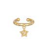 Satya Jewelry Earcuff Sky Blessings Star, Vergoldet | Ohrringe