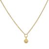 Satya Jewelry Kette Lucent Spirit Mini Sun Pendant, Vergoldet | Ketten