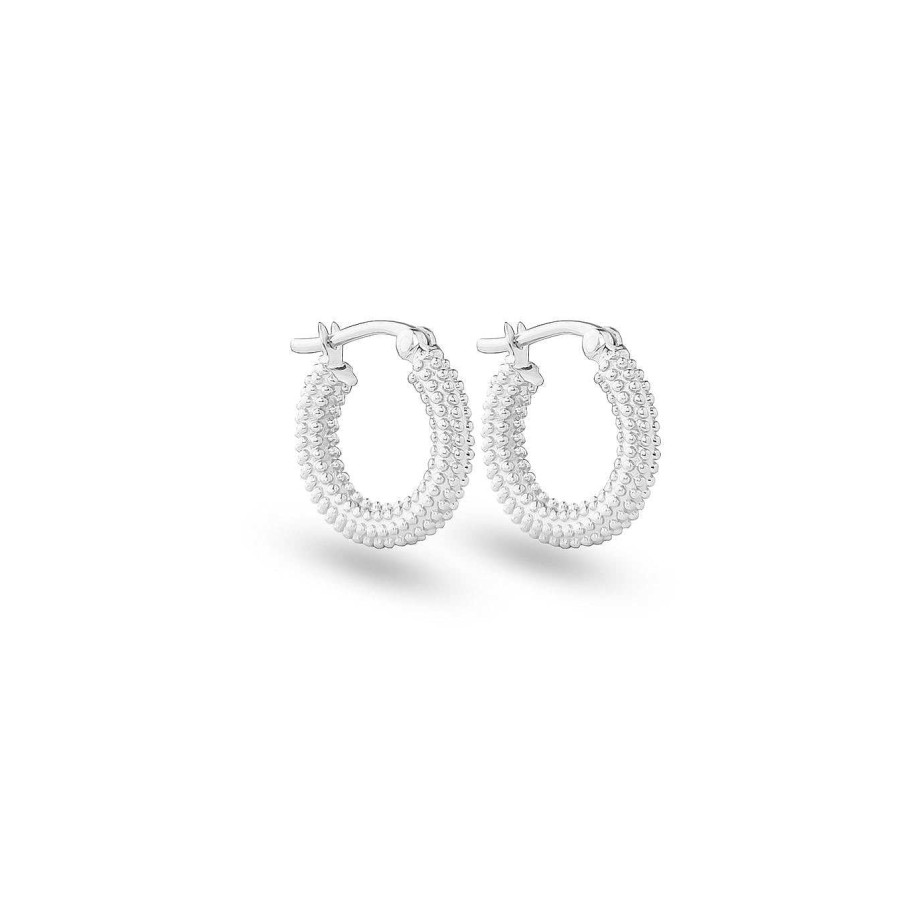 Jeberg Jewellery Creolen Statement, Silber | Ohrringe