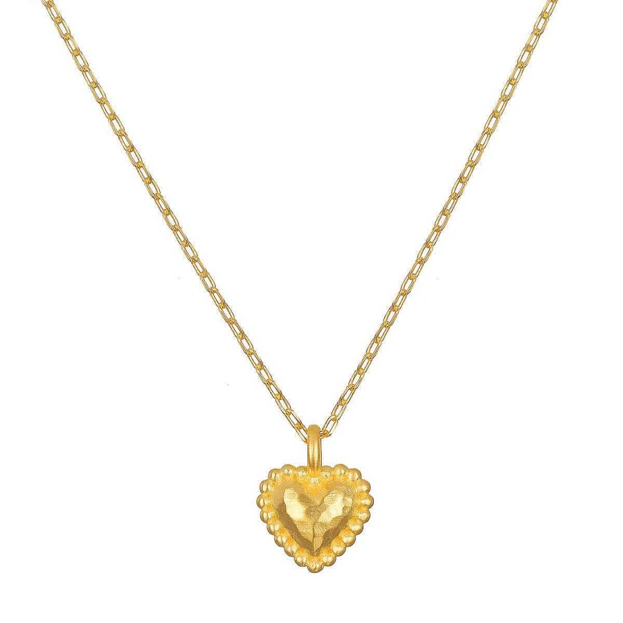 Satya Jewelry Kette True Heart Pendant, Vergoldet | Ketten