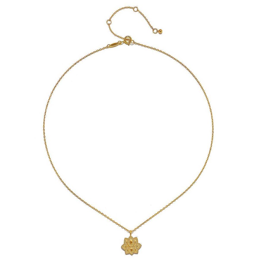 Satya Jewelry Kette Journey Forward Lotus, Vergoldet | Ketten