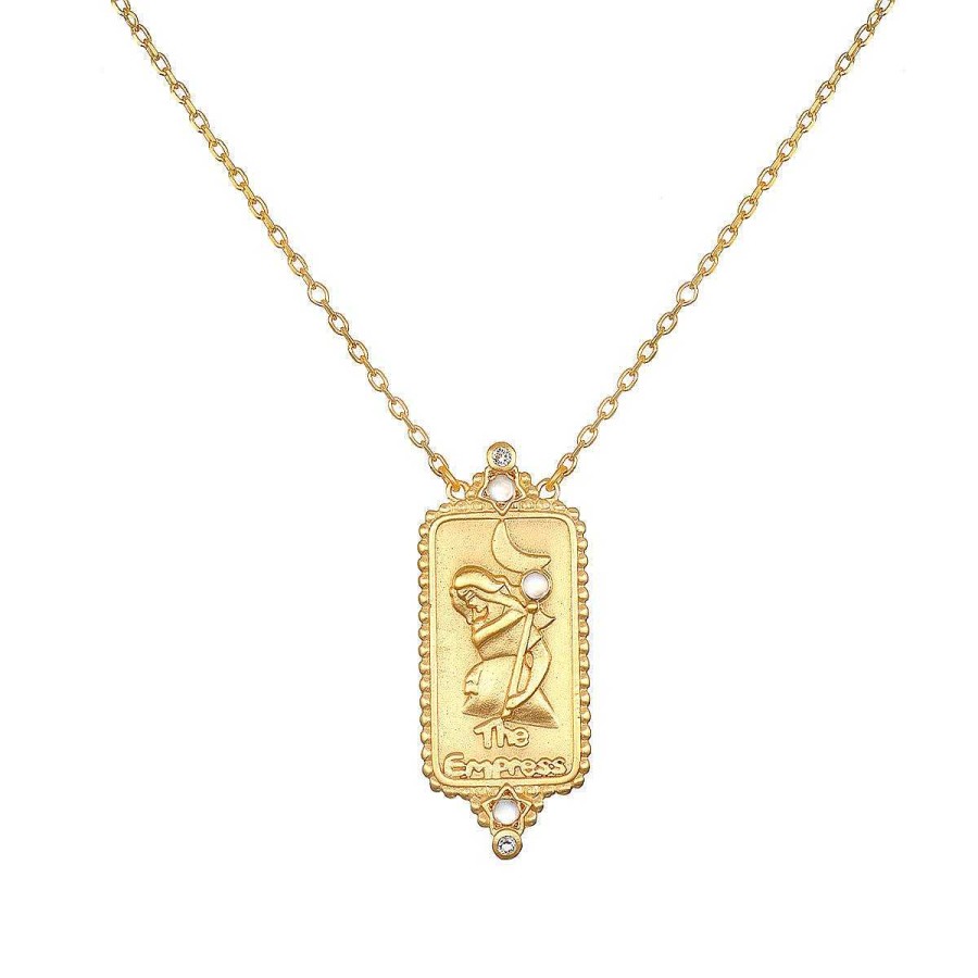 Satya Jewelry Kette The Empress Tarot, Vergoldet | Ketten