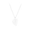 Pernille Corydon Kette Fern Leaf, Silber | Ketten