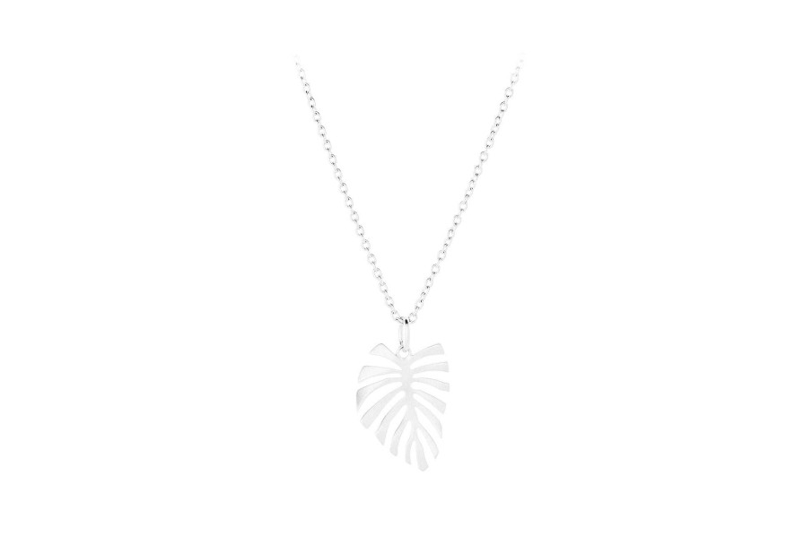 Pernille Corydon Kette Fern Leaf, Silber | Ketten