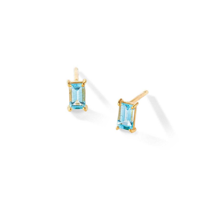 yours. Jewelry Ohrstecker Savoy Ceremony, Blissful Blue, Vergoldet | Ohrringe