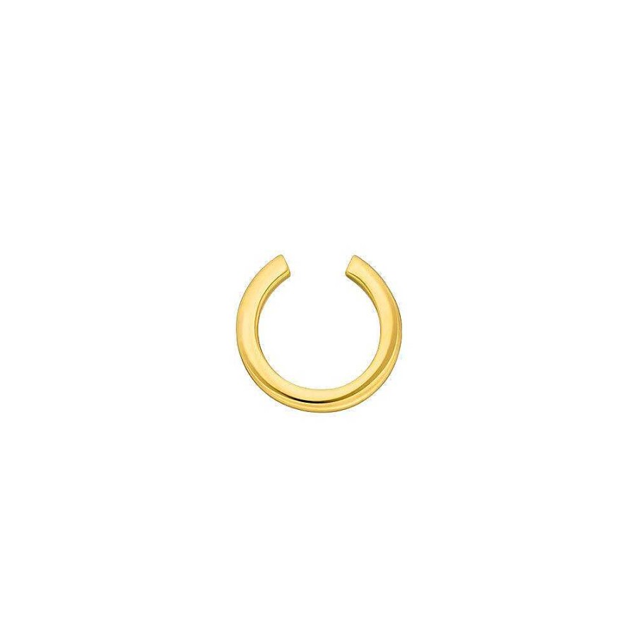 Leaf Earcuff Basic, Vergoldet | Ohrringe