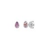 Leaf Ohrstecker Drop, Amethyst, Silber | Ohrringe