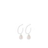 Pernille Corydon Ohrringe Ocean Dream Hoops, Silber | Ohrringe