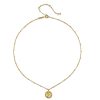 Satya Jewelry Kette Burnished Sky Gold Pendant, Vergoldet | Ketten