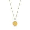 yours. Jewelry Kette Flip A Coin Long, Shake That Tree, Vergoldet | Ketten