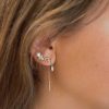 Jeberg Jewellery Ohrstecker Cordelia Pearly Stud, Vergoldet | Ohrringe