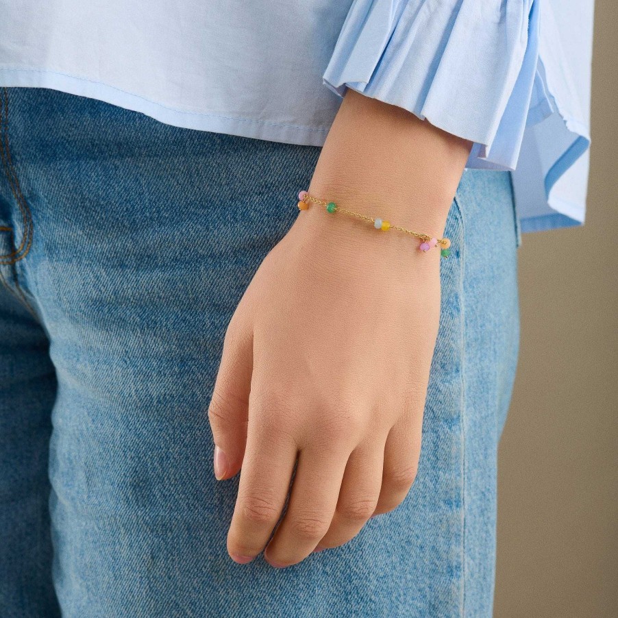 Pernille Corydon Armband Meadow, Vergoldet | Armb Nder