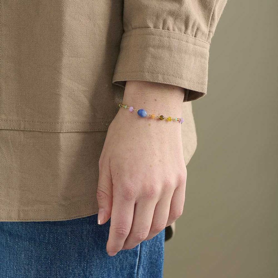 Pernille Corydon Armband Summer Shades, Vergoldet | Armb Nder