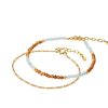 Pernille Corydon Armband Set Ocean Flow, Vergoldet | Armb Nder