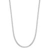 Jeberg Jewellery Kette Saga 3 Mm Panzer, Silber | Ketten