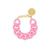 Vanessa Baroni Armband Flat Chain, Bubble Gum, Vergoldet | Armb Nder