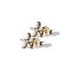 Jeberg Jewellery Ohrstecker Lily Flower Studs, Vergoldet | Ohrringe