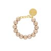 Vanessa Baroni Armband Mini Beads, Champagner Pearl, Vergoldet | Armb Nder