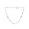 Pernille Corydon Armband Rainbow, Silber | Armb Nder