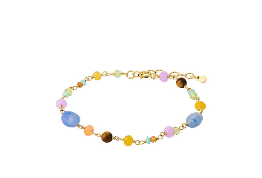 Pernille Corydon Armband Summer Shades, Vergoldet | Armb Nder