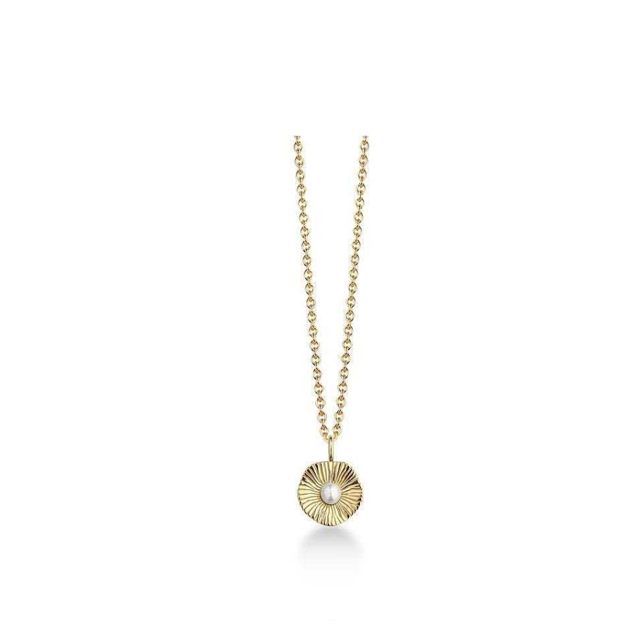 Jeberg Jewellery Kette Sand Dune Pearl, Vergoldet | Ketten