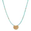 Satya Jewelry Kette Awaken Radiance Mini Mandala Choker, Vergoldet | Ketten