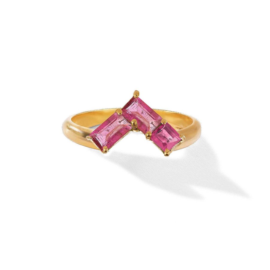 yours. Jewelry Ring Satin Corner, Cozy Candy, Vergoldet | Ringe