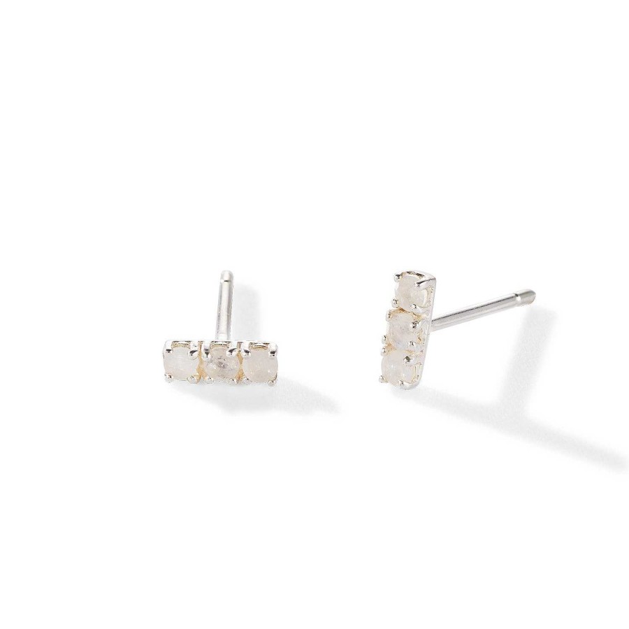 yours. Jewelry Ohrstecker Sweet Lullaby, Playful White, Silber | Ohrringe