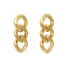 Vanessa Baroni Ohrringe New Flat Chain, Gold Vintage, Vergoldet | Ohrringe