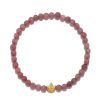 Satya Jewelry Armband Healing Journey Rhodonite, Vergoldet | Armb Nder