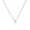 Satya Jewelry Kette Expression Of Love Gold Heart, Vergoldet | Ketten