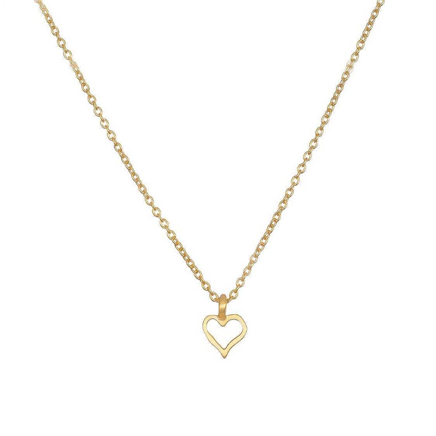 Satya Jewelry Kette Expression Of Love Gold Heart, Vergoldet | Ketten