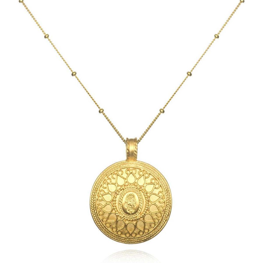 Satya Jewelry Kette In The Now Gold Hamsa, Vergoldet | Ketten