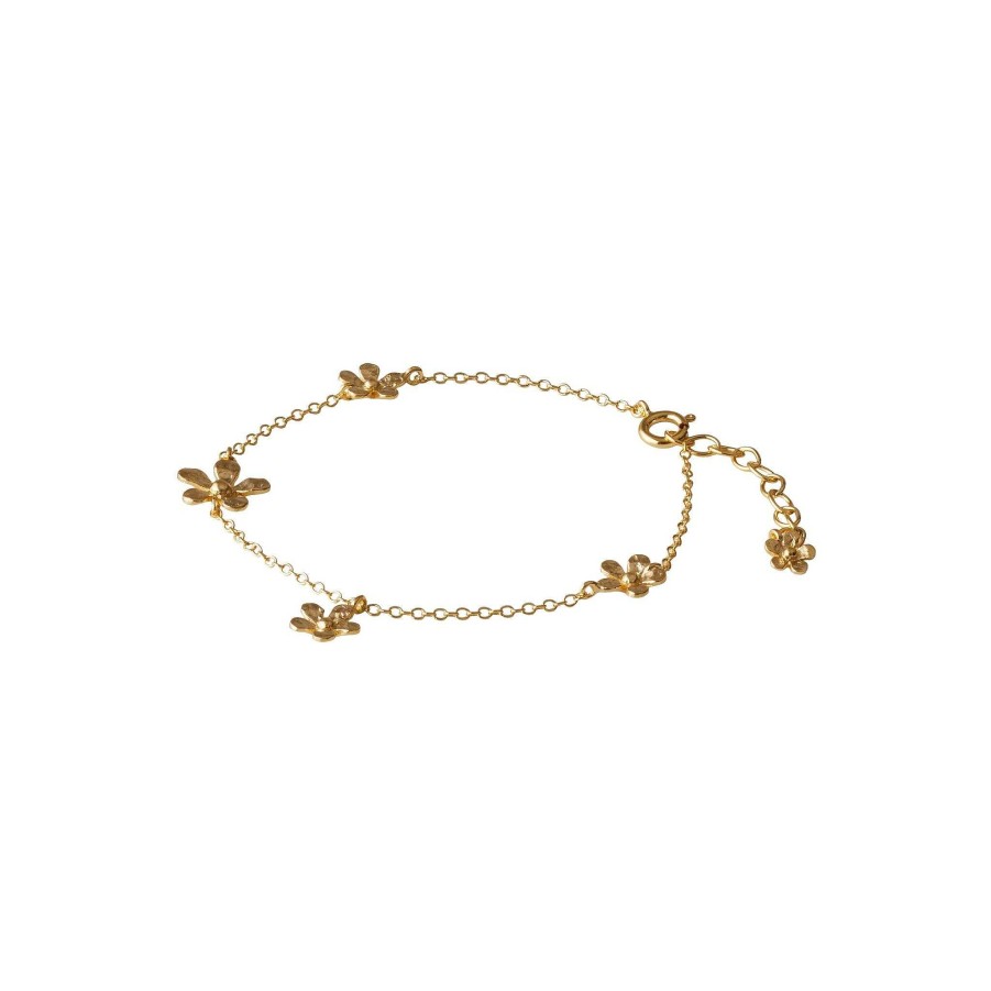 Pernille Corydon Armband Wild Poppy, Vergoldet | Armb Nder