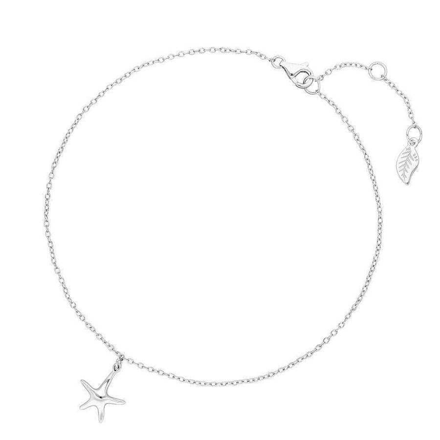 Leaf Fu Kette Starfish, Silber | Ketten